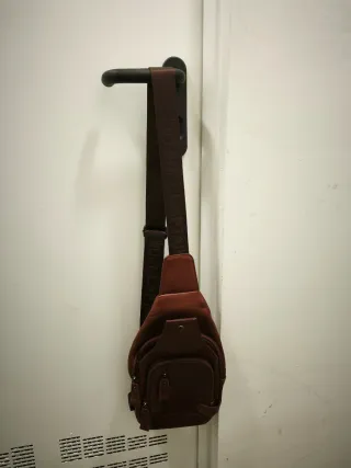 Mochila Bullcaptain Cuero Marrón