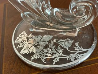 Candelabro de cristal modernista