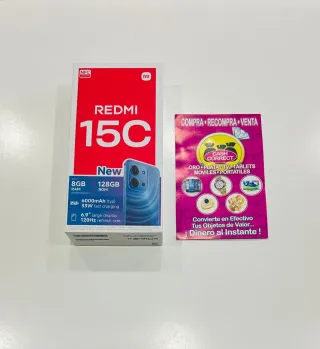 Xiaomi Redmi 15C 128GB Azul