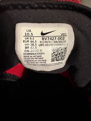 Scarpe Nike Lebron BV7427-002 Rosse