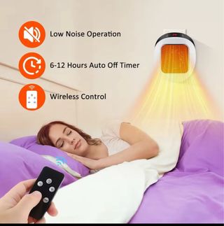 Calentador Eléctrico Portátil con Mando