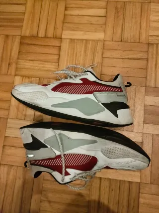 Puma RS-X Blancas/Granates