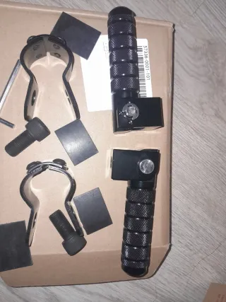 Reposapiés para moto