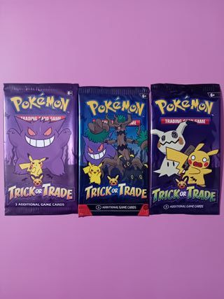 Pokemon - Trick or Trade - 3 bustine miste Eng