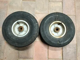 Carretilla de carga con dos ruedas