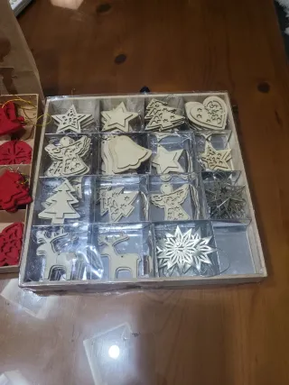 2 Paquetes Adornos Navideños