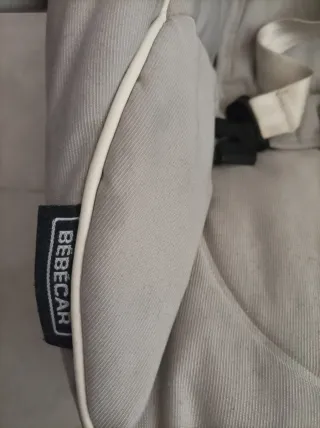 Silla de coche para bebé gris