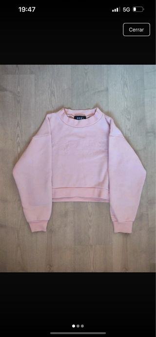 Sudadera Grimey Rosa Crop Top