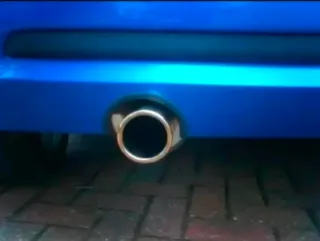 Moldura escape Clio Sport 182