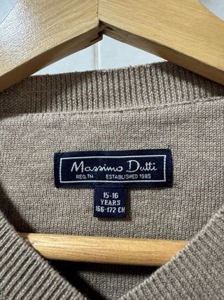 Massimo Dutti Jersey Beige Talla M