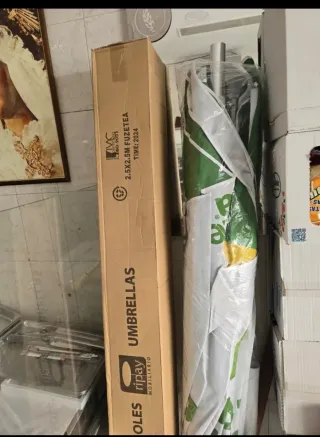 Sombrillas de bar Ripay Mobiliario 2.5x2.5m