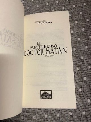 El misterioso doctor Satán - Paul Ernst