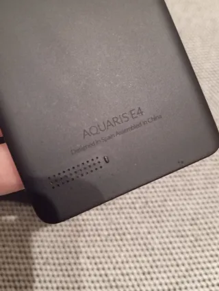 Smartphone BQ Aquaris E4 Negro NO FUNCIONA