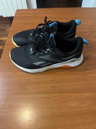 Scarpe Reebok Nanoflex Uomo Nero Arancio