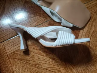 Precio solo hoy 13-14 Sandalias Dana Blancas Talla