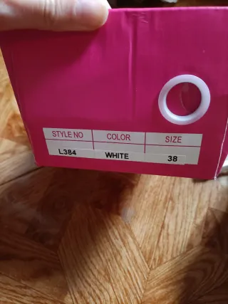 Precio solo hoy 13-14 Sandalias Dana Blancas Talla