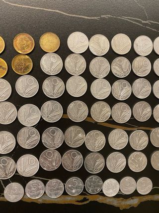 137 Monete Lire Repubblica Italiana