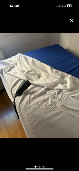 Cama articulada 1.05 somier y colchón