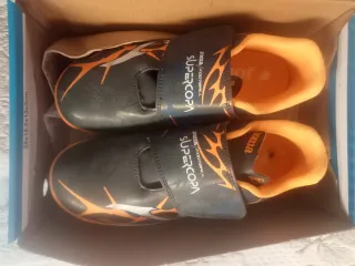 Zapatos Joma Supercopa Negro Naranja