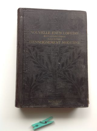 Enciclopedia Francesa Antigua de 1922
