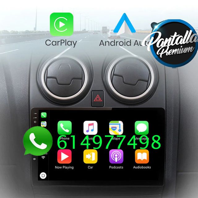 Radio Pantalla CARPLAY GPS para Nissan Qashqai J10
