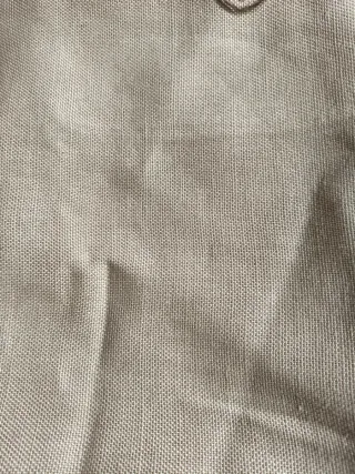 Tela arpillera color crema