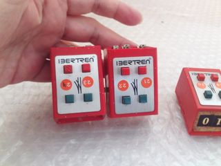 12 lote pupitre de desvio de ibertren . consulta p