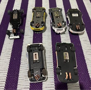 Circuito Scalextric Clásico + 5 Coches + piezas