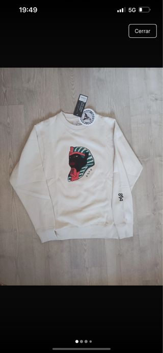 Sudadera Grimey Beige