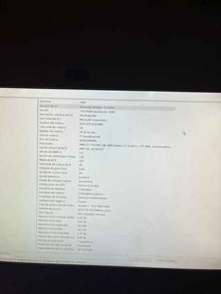 Ordenador sobremesa HP