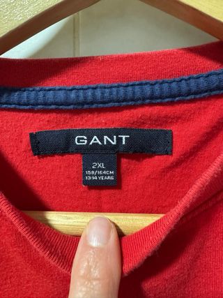 Camiseta Gant Roja