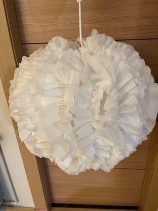 Lámpara de techo papel blanca 50cm de diámetro