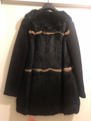 Abrigo piel conejo Hakei Talla S