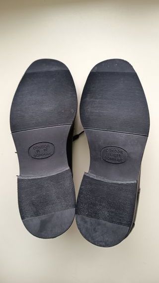 Scarpe Derisi Sud in pelle nera