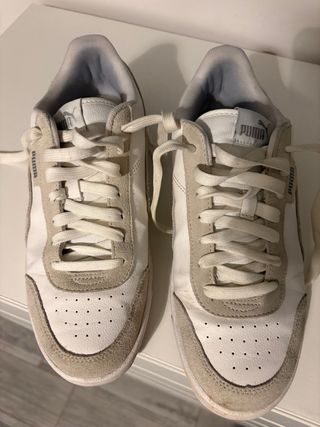 Scarpe Puma Court Legend 371931-03 Beige/Bianco