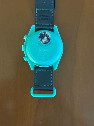 Swatch Moon Polar Lights Bioceramic
