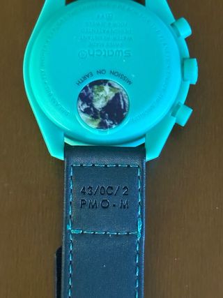 Swatch Moon Polar Lights Bioceramic