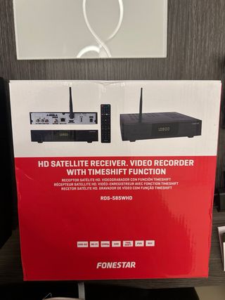 Decodificador Fonestar RDS-585WHD Satélite HD