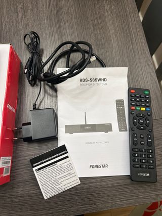 Decodificador Fonestar RDS-585WHD Satélite HD