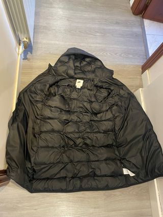 Cazadora Nike Negra Larga