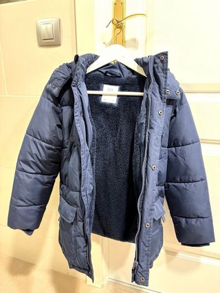 Abrigo infantil azul