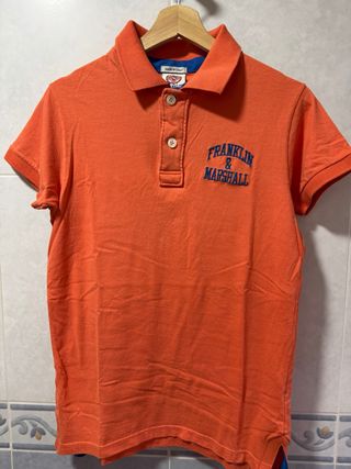 Polo Franklin & Marshall Naranja