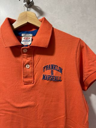 Polo Franklin & Marshall Naranja
