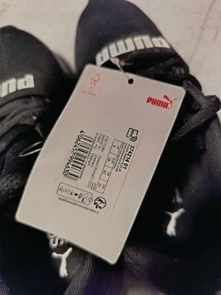 Zapatillas Puma Negras y Grises