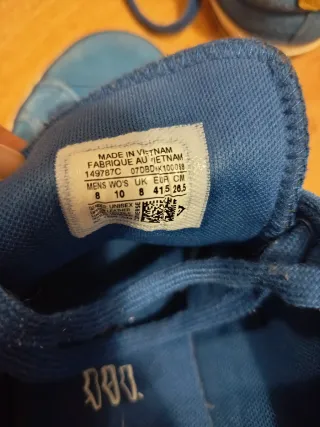 Zapatillas Converse Azul Talla 41.5