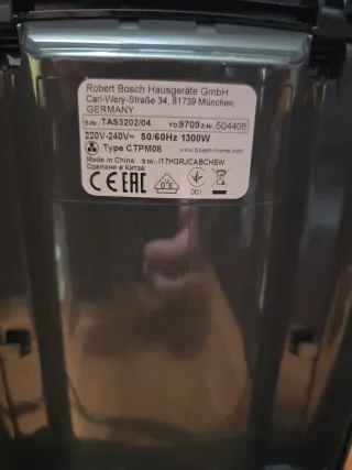 Cafetera de cápsulas Bosch