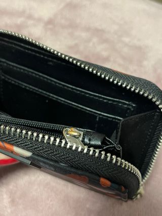 Cartera mujer estampado geométrico