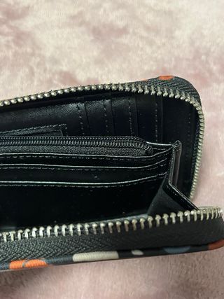 Cartera mujer estampado geométrico