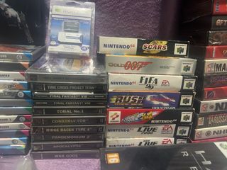 Nintendo 64 + PS1 + PS2 Juegos y Accesorios