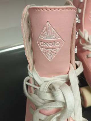 Patines Oxelo 4 Ruedas Talla 40 Rosa